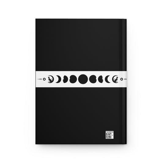 Lunar Phases Notebook - Celestial Journal for Stargazers, Moon Lovers, Creative Writing, Gift Idea for Artists, Unique Stationery