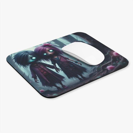 Enchanting Gothic Mouse Pad - Perfect Gift for Horror Lovers, Office Decor, Gaming Accessory, Halloween, Unique Desk Mat