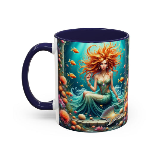 Astrology Pisces Accent Coffee Mug (11, 15oz)