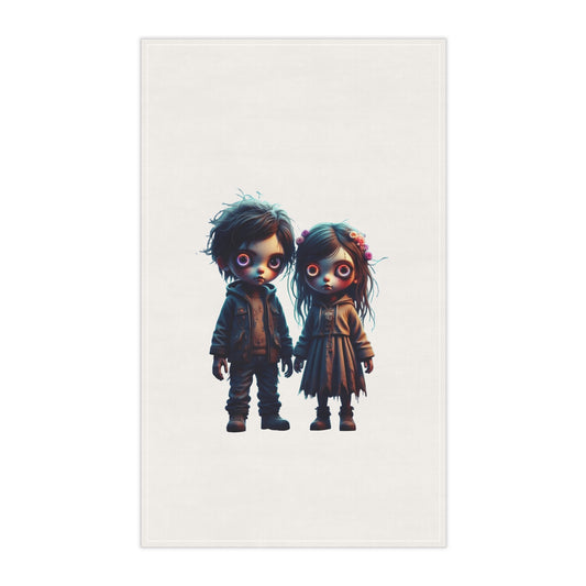 Tiny Terrors Timmy & Tina, Tea Towels (cotton, poly)