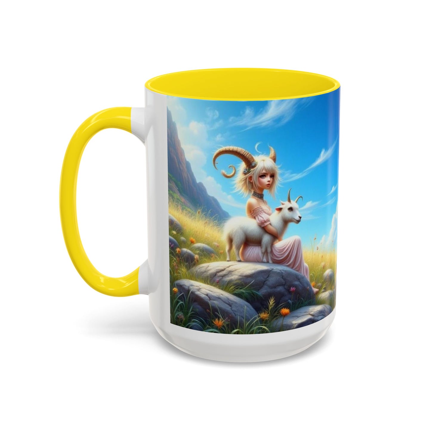 Astrology Capricorn, Accent Coffee Mug (11, 15oz)