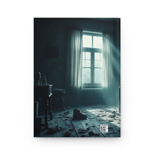 Mystical Hardcover Journal, Gothic Notebook for Creatives, Dark Aesthetic Diary, Art Journal for Ghost Lovers, Unique Gift Idea