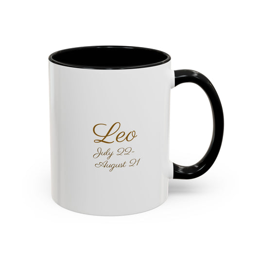 Astrology Leo Accent Coffee Mug (11, 15oz)