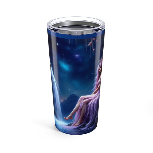 Fantasy Tumbler, Celestial Drinkware, Starry Night Tumbler, Magical Travel Mug, Dreamy Sipware, Unique Gift for Dreamers