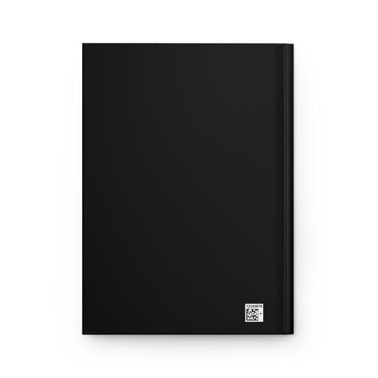 Creepy Doll in Moonlight Hardcover Journal | Gothic Horror Notebook