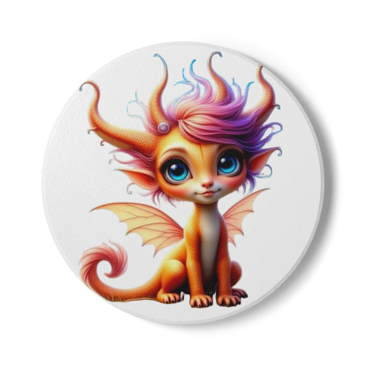 Ceramic Coaster, Baby Dragon Nami, Cool Gifts, Unique Designs
