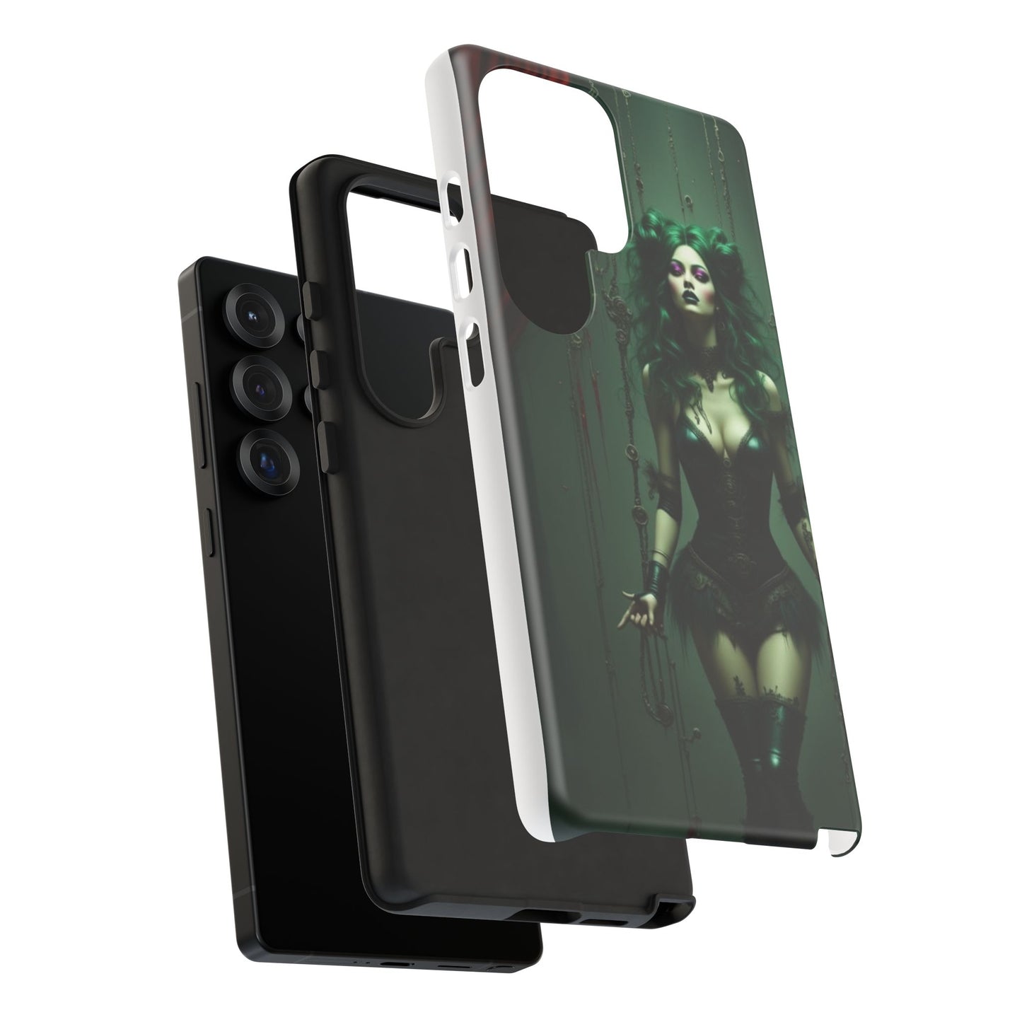 Gothic Phone Case for Tough Souls, Dark Aesthetic, Halloween Gift, Alternative Fashion, Unique Mobile Accessory
