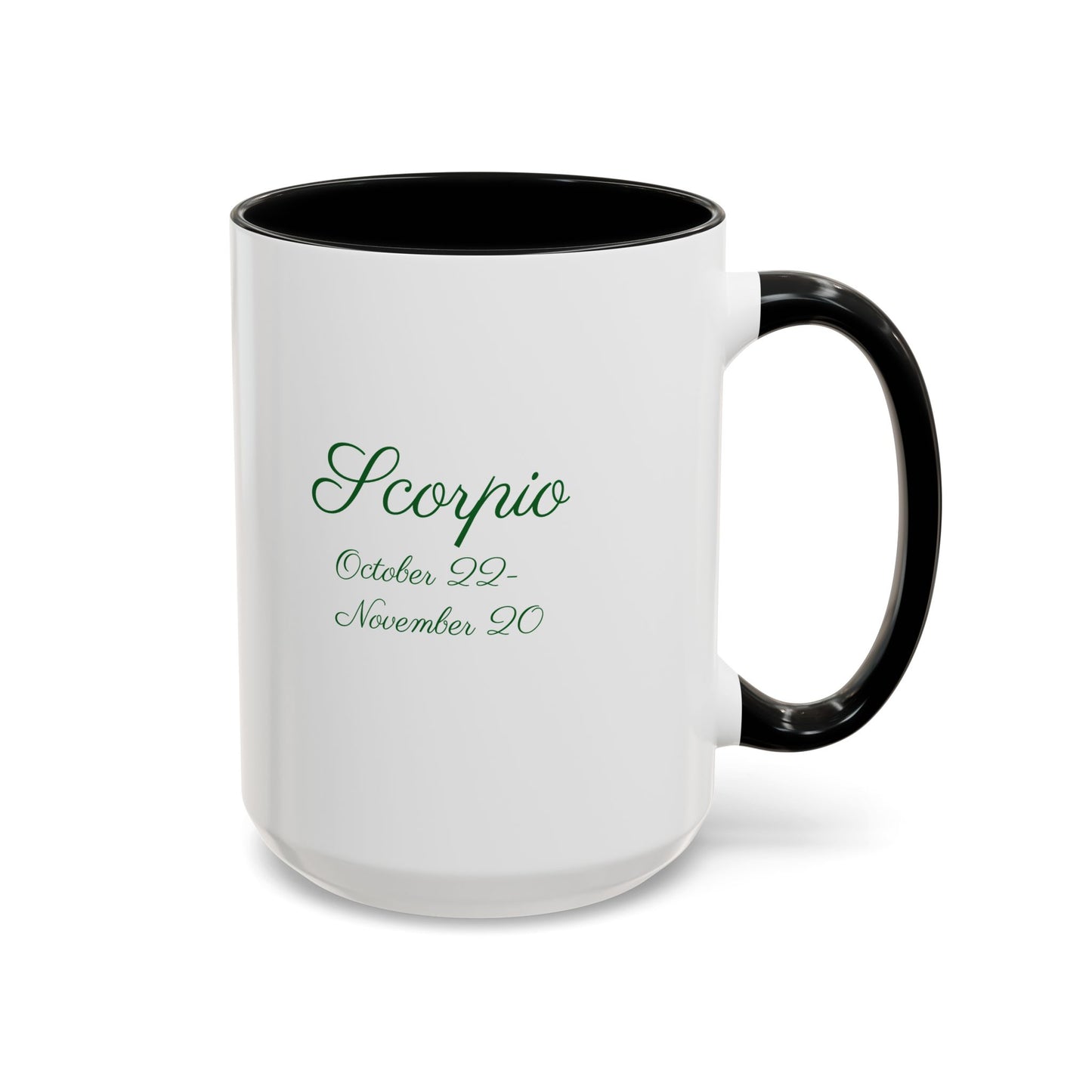 Astrology Scorpio Accent Coffee Mug (11, 15oz)