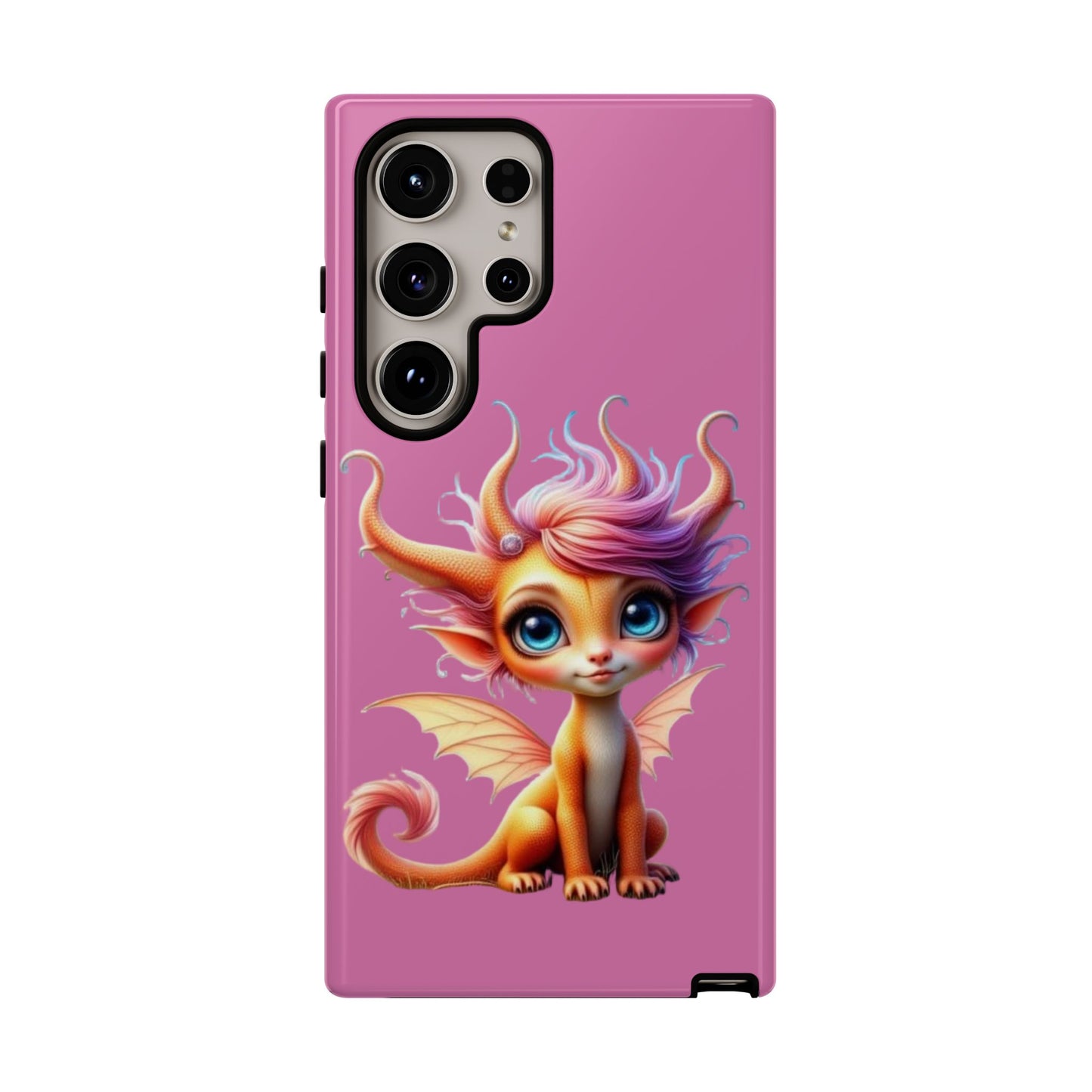 Dragon-Themed Phone Case, Cute Fantasy Phone Cover, Gifts for Kids, Magical Dragon Design, Birthday Present, Phone Accessories
