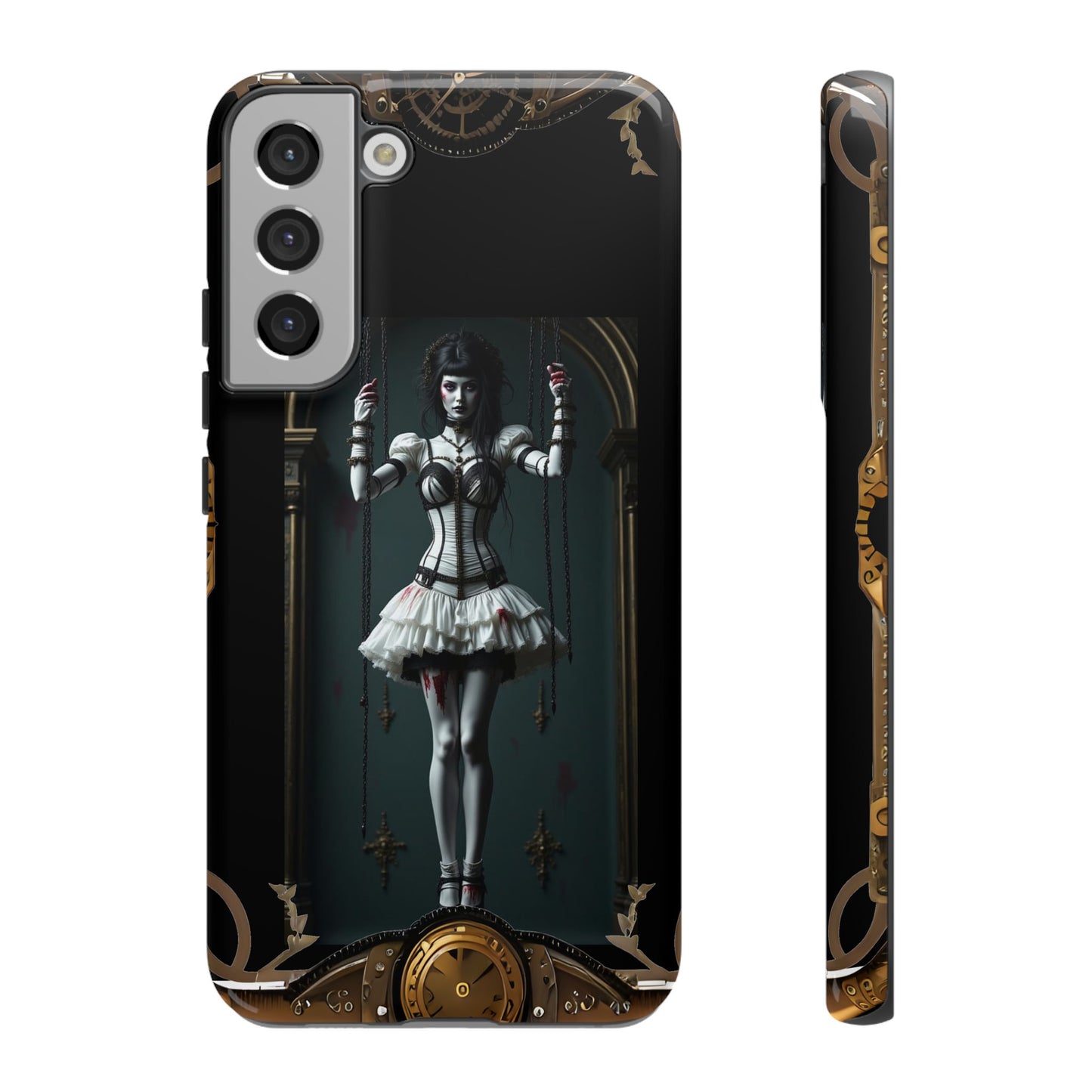 Steampunk Phone Case, Designer Phone Cover, Artistic Mobile Case, Gothic Horror Phone Case