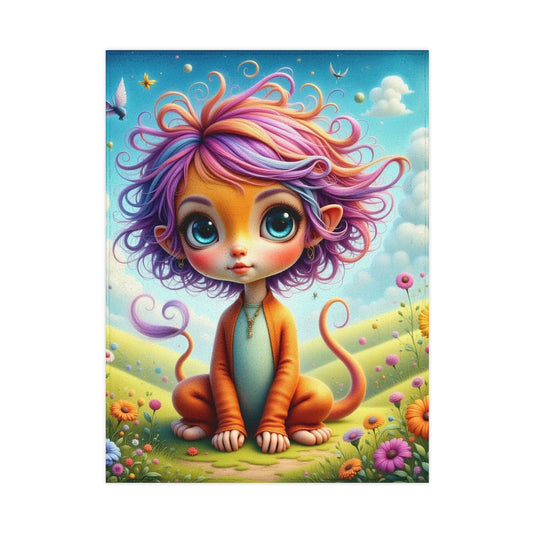 Whimsical Lion Toddler Blanket | Soft Kids' Throw for Nurseries, Playrooms, Unique Baby Gift, Cozy Bedtime, Baby Dragon