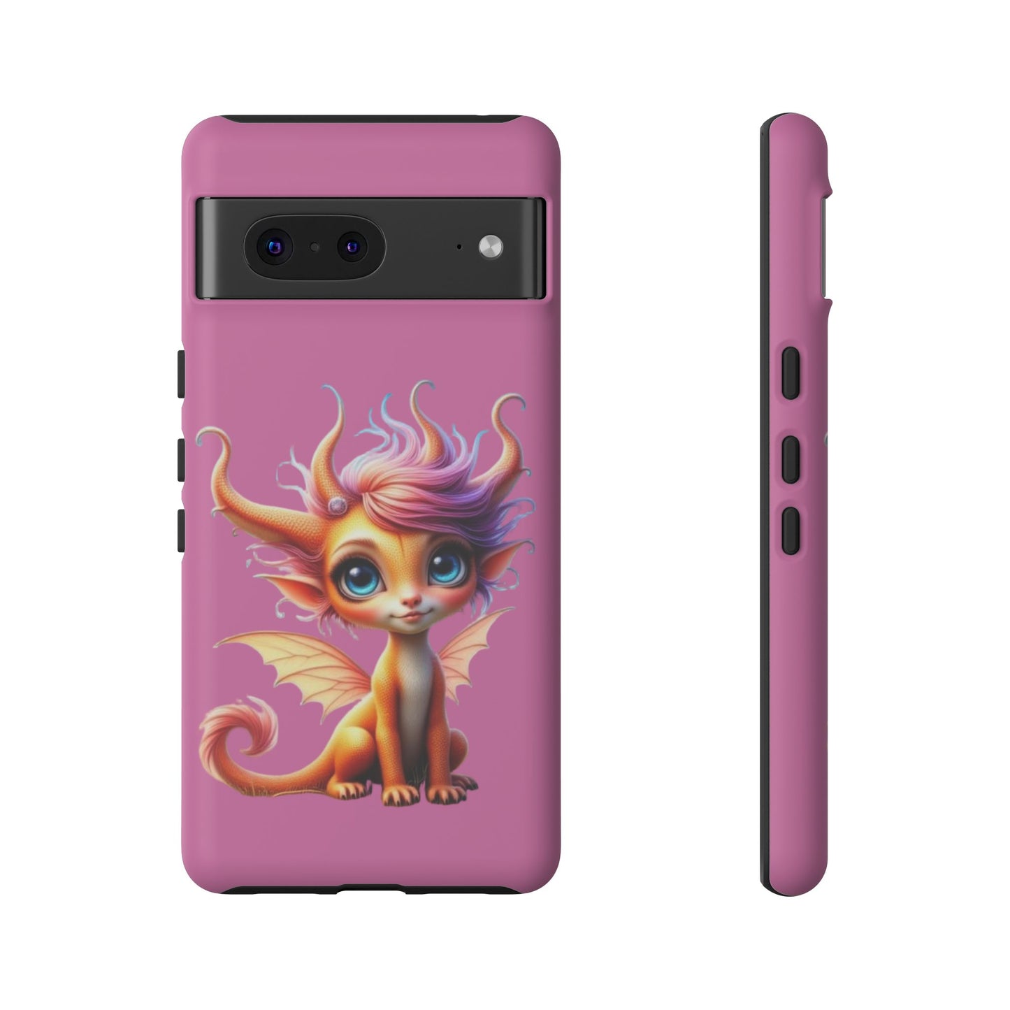 Dragon-Themed Phone Case, Cute Fantasy Phone Cover, Gifts for Kids, Magical Dragon Design, Birthday Present, Phone Accessories
