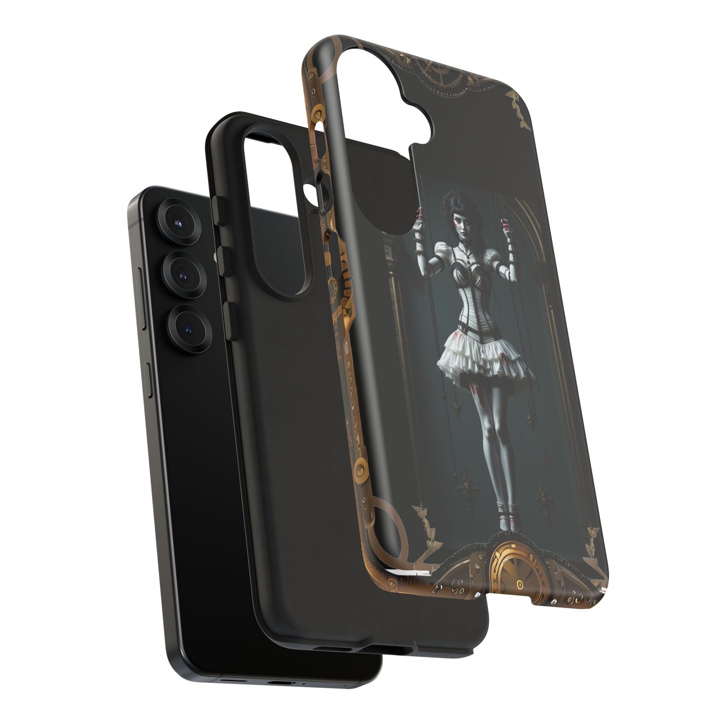 Steampunk Phone Case, Designer Phone Cover, Artistic Mobile Case, Gothic Horror Phone Case