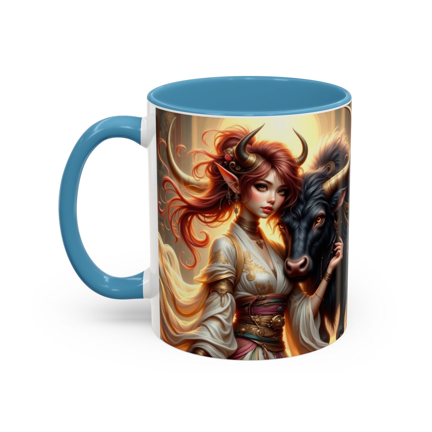 Astrology Taurus Accent Coffee Mug (11, 15oz)