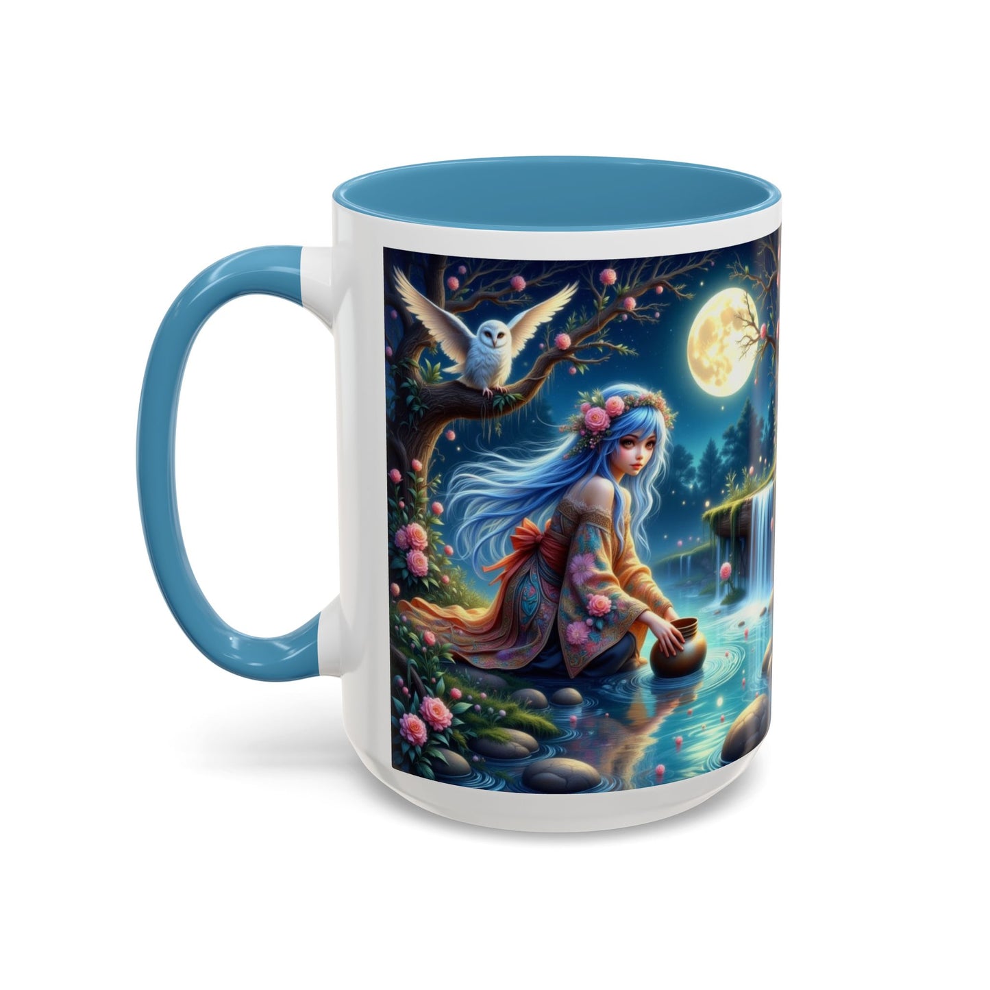Astrology Virgo Accent Coffee Mug (11, 15oz)