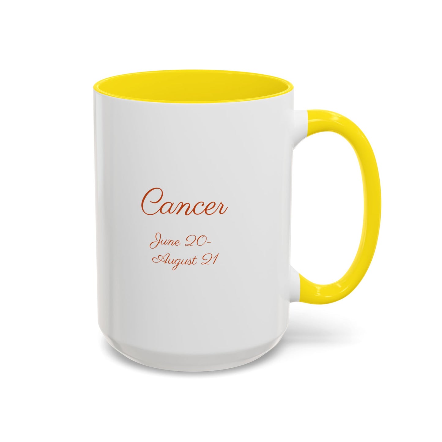 Astrology Cancer, Accent Coffee Mug (11, 15oz)