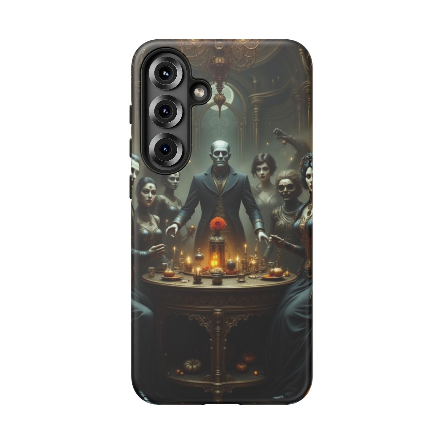 Gothic Phone Case, Unique Tough Cases, Dark Aesthetic Accessories, Perfect Gift for Halloween, Stylish Tech Protection