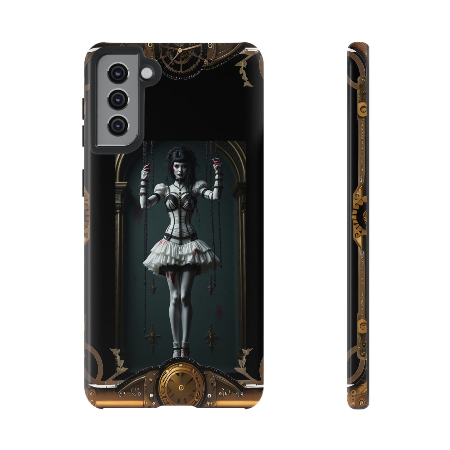 Steampunk Phone Case, Designer Phone Cover, Artistic Mobile Case, Gothic Horror Phone Case