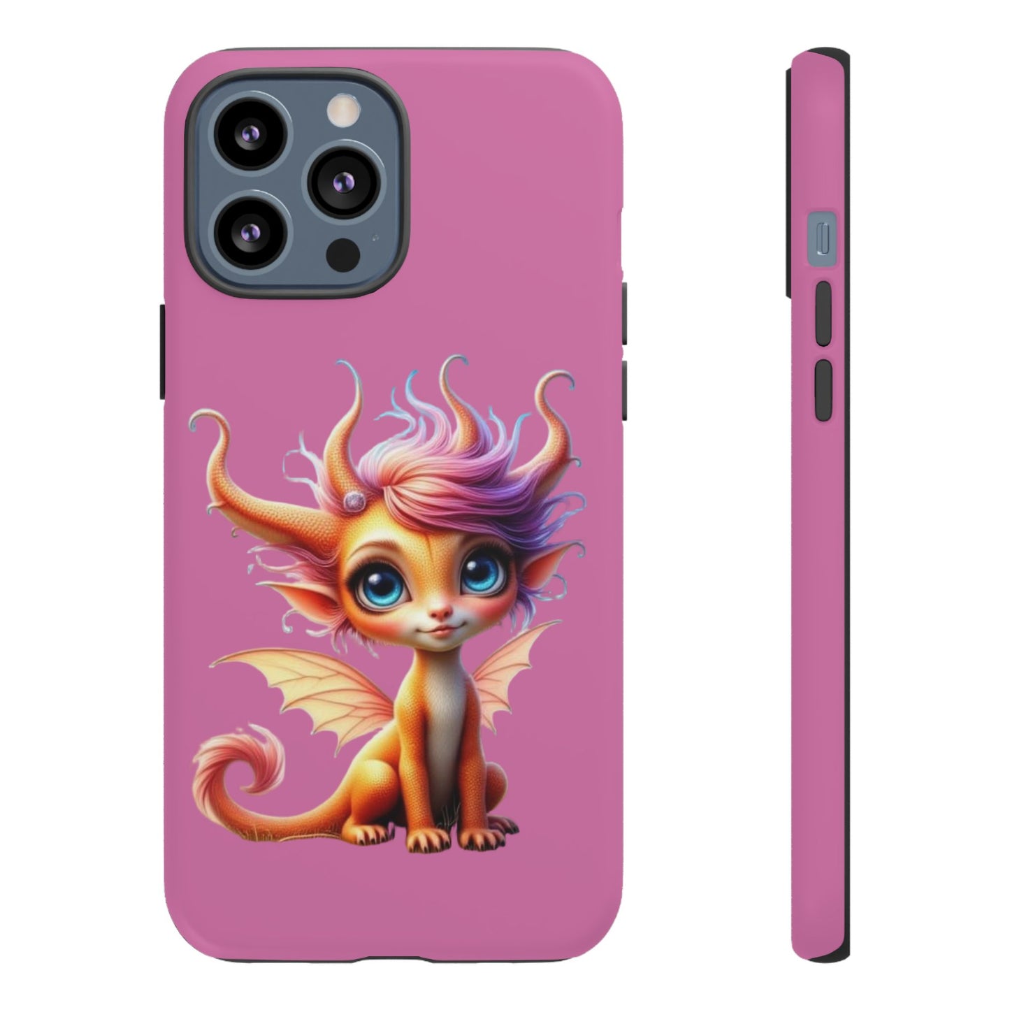Dragon-Themed Phone Case, Cute Fantasy Phone Cover, Gifts for Kids, Magical Dragon Design, Birthday Present, Phone Accessories