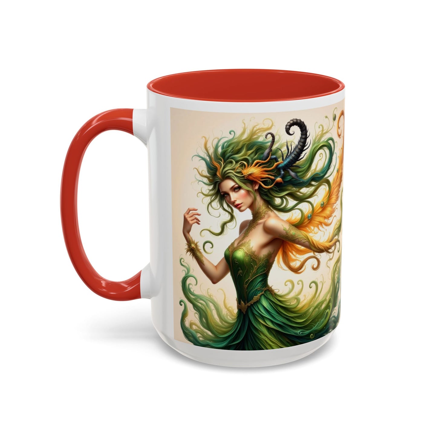 Astrology Scorpio Accent Coffee Mug (11, 15oz)
