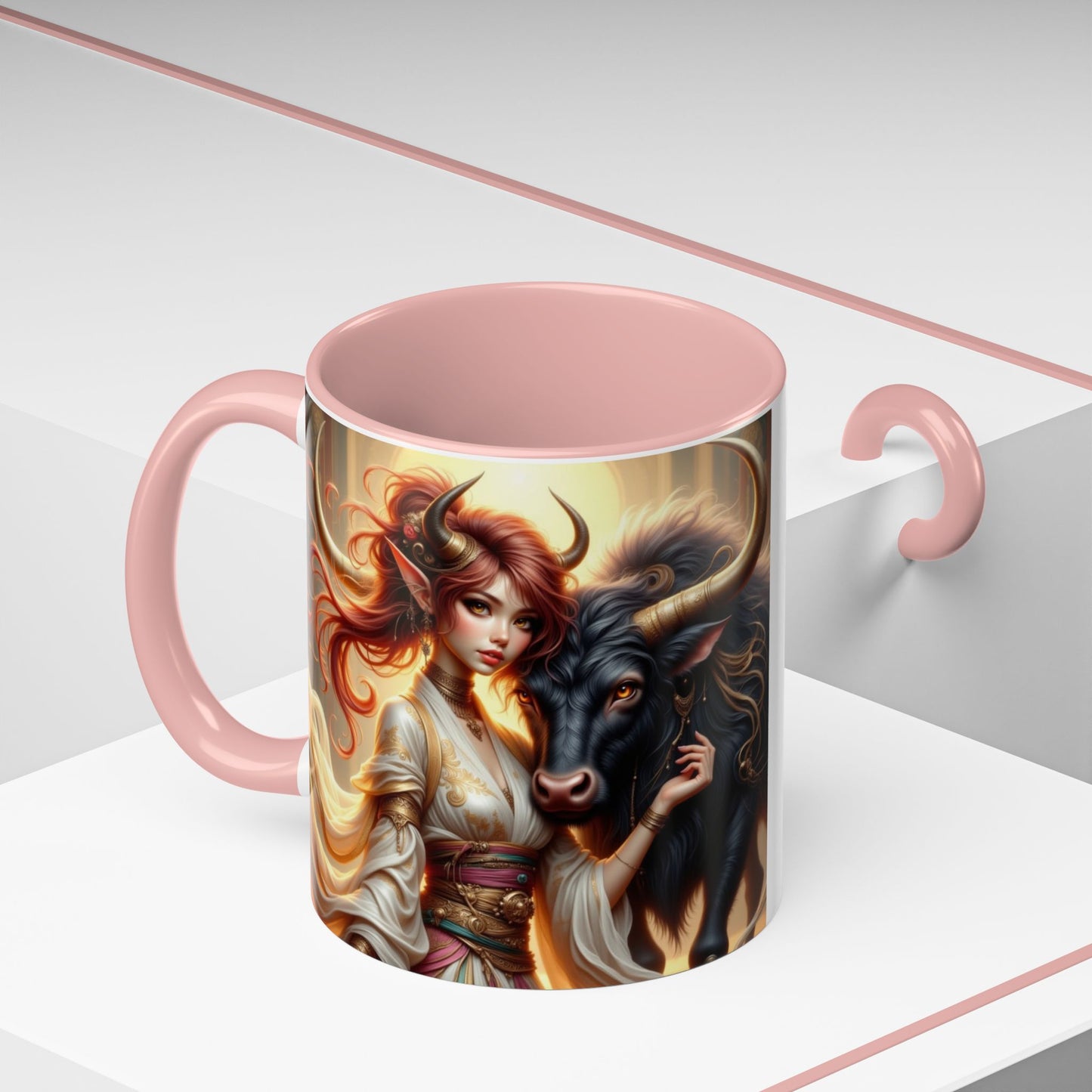 Astrology Taurus Accent Coffee Mug (11, 15oz)