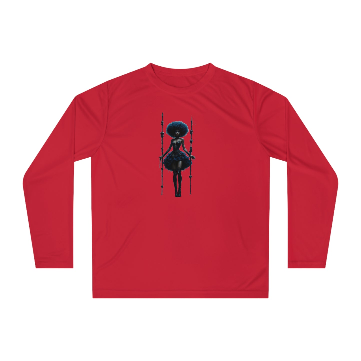 Black Vampire Long Sleeve Shirt - Stylish Athletic Wear, Casual Sports Tee, Gym Essential, Gift for Fitness Lovers, Unique Sports [...]