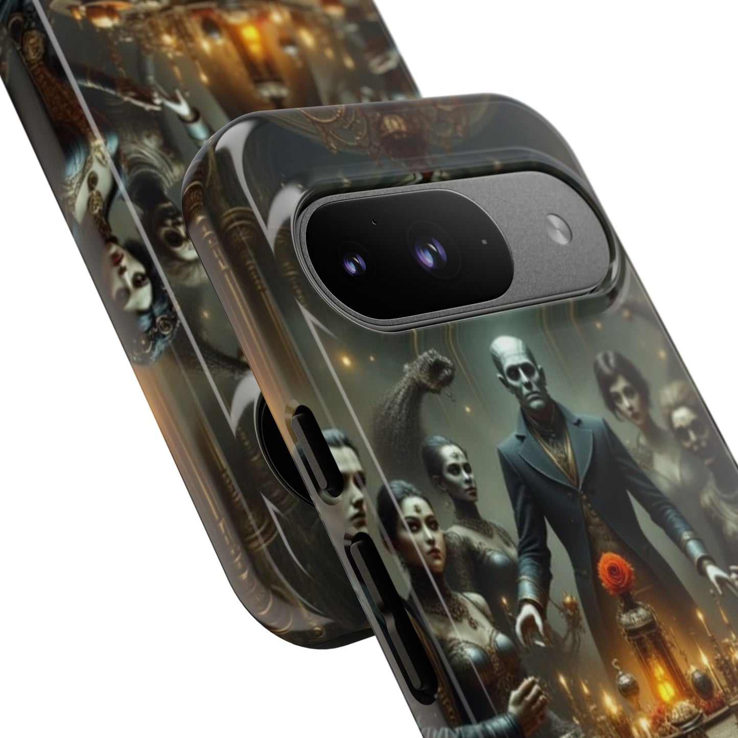 Gothic Phone Case, Unique Tough Cases, Dark Aesthetic Accessories, Perfect Gift for Halloween, Stylish Tech Protection