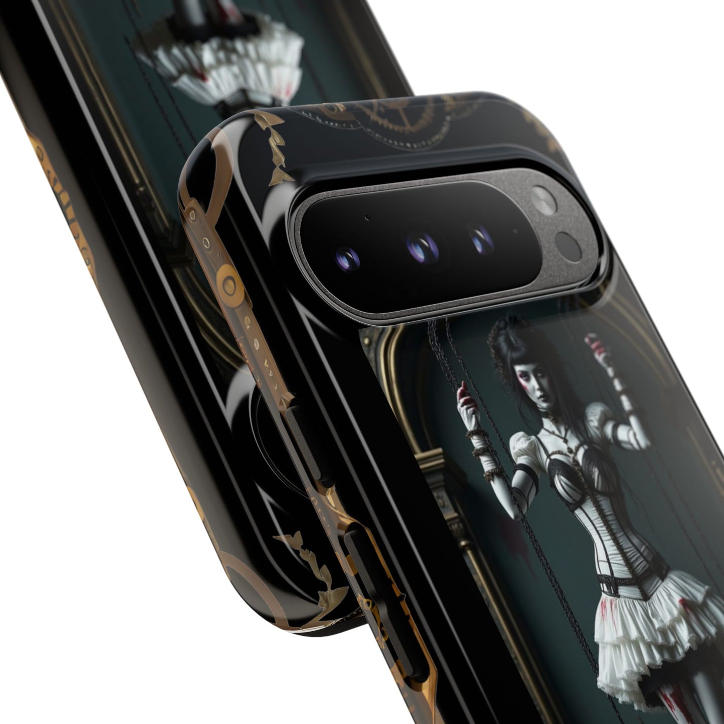 Steampunk Phone Case, Designer Phone Cover, Artistic Mobile Case, Gothic Horror Phone Case