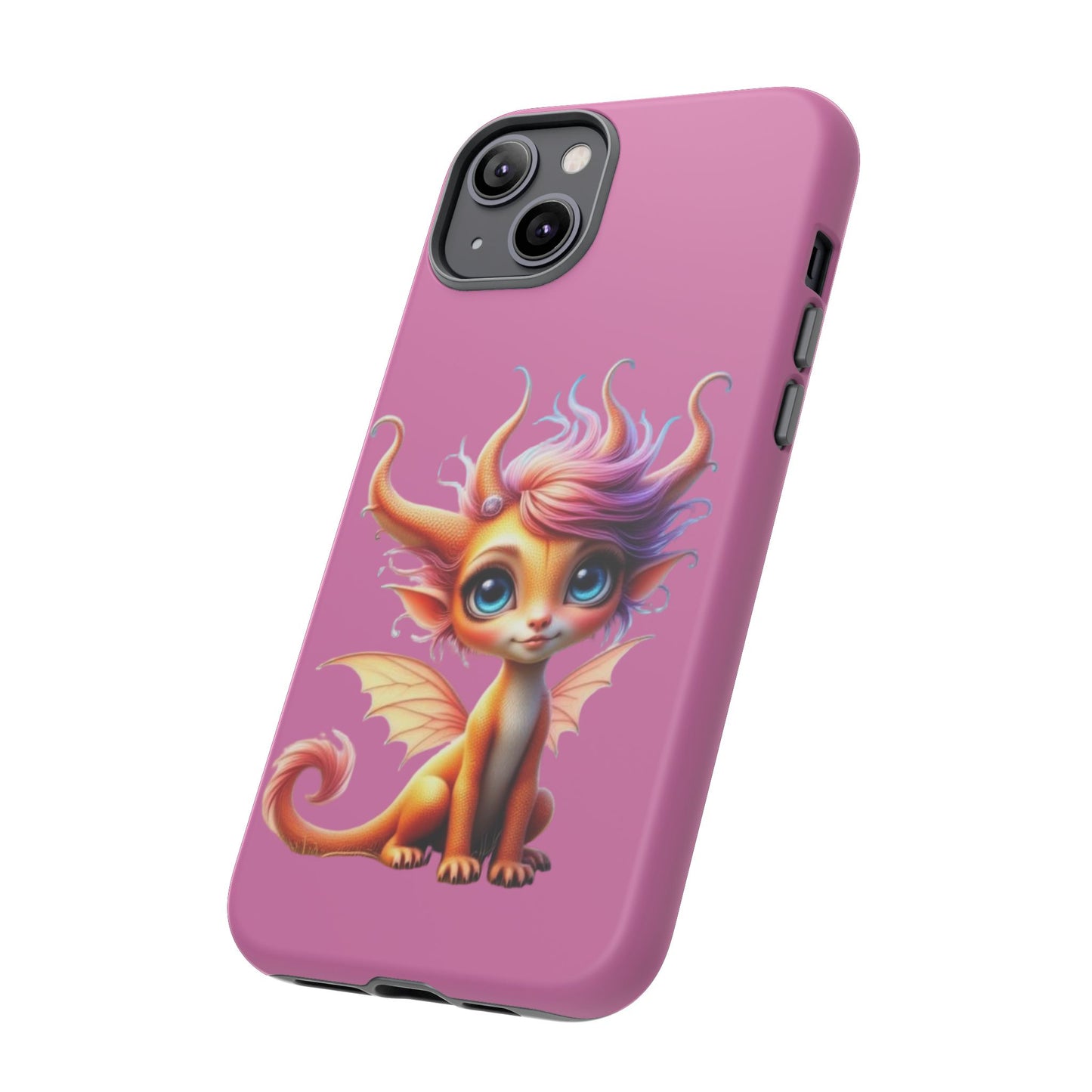 Dragon-Themed Phone Case, Cute Fantasy Phone Cover, Gifts for Kids, Magical Dragon Design, Birthday Present, Phone Accessories