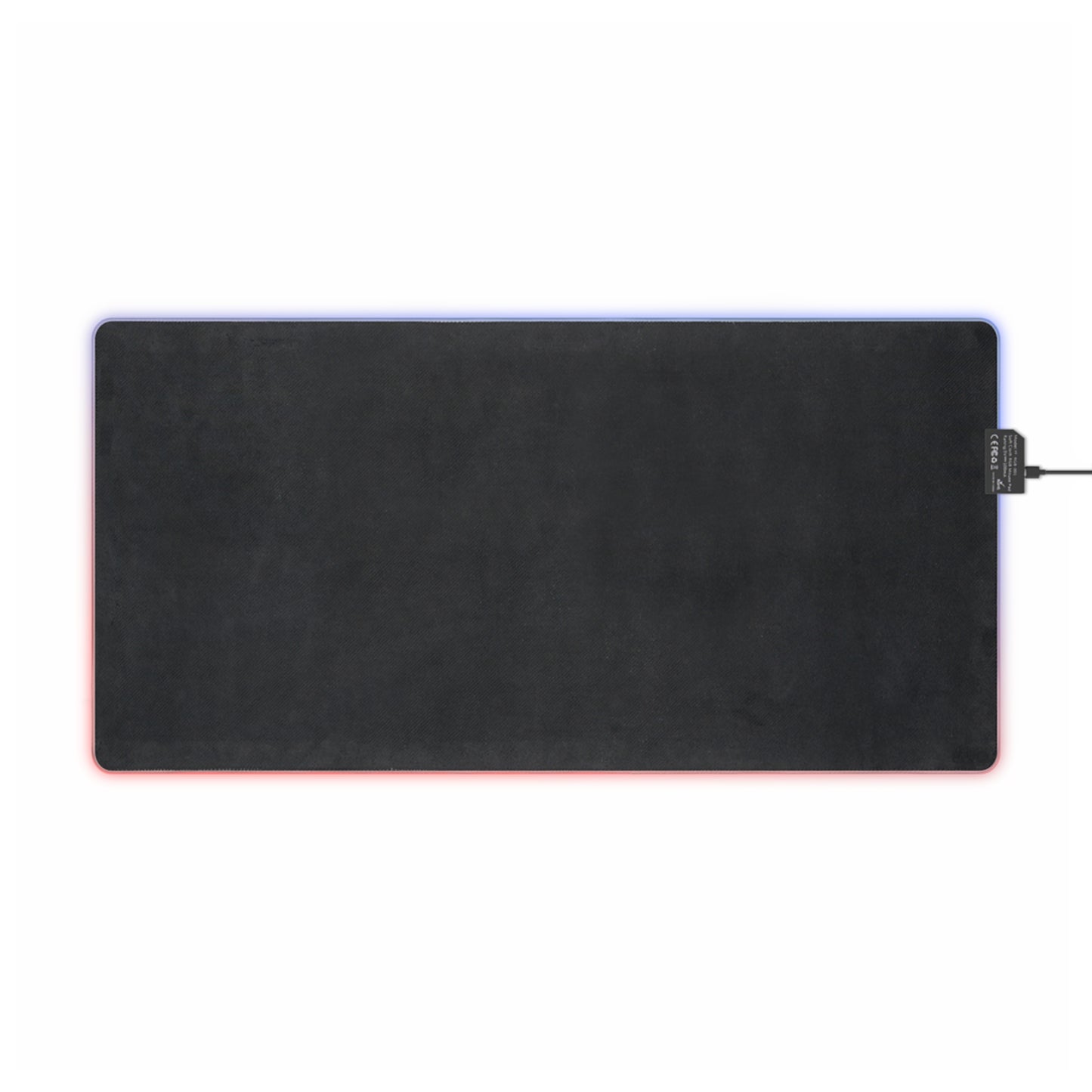 LED Gaming Mouse Pad with Neon Phoenix Design, PC Accessories for Gamers, RGB Customizable Desk Mat, Gift for Gamers, Gaming Setup Decor