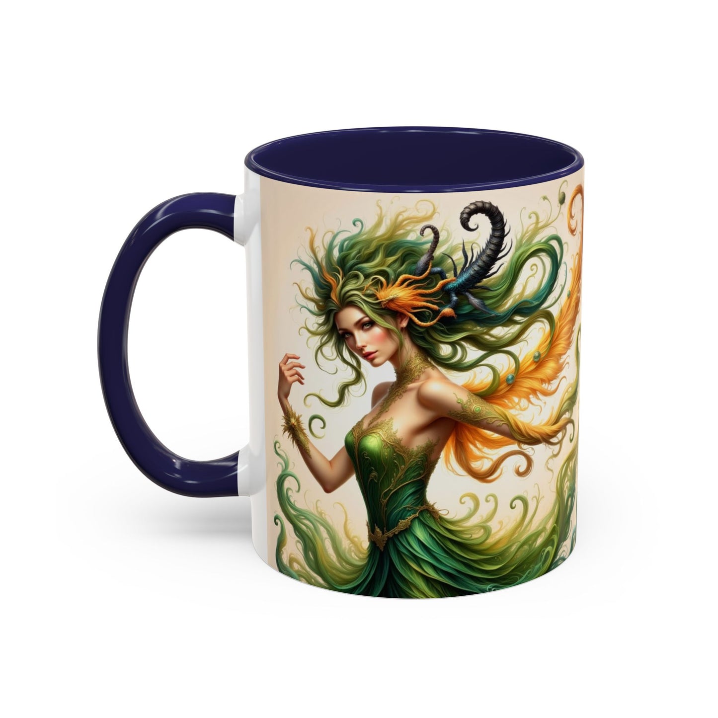 Astrology Scorpio Accent Coffee Mug (11, 15oz)