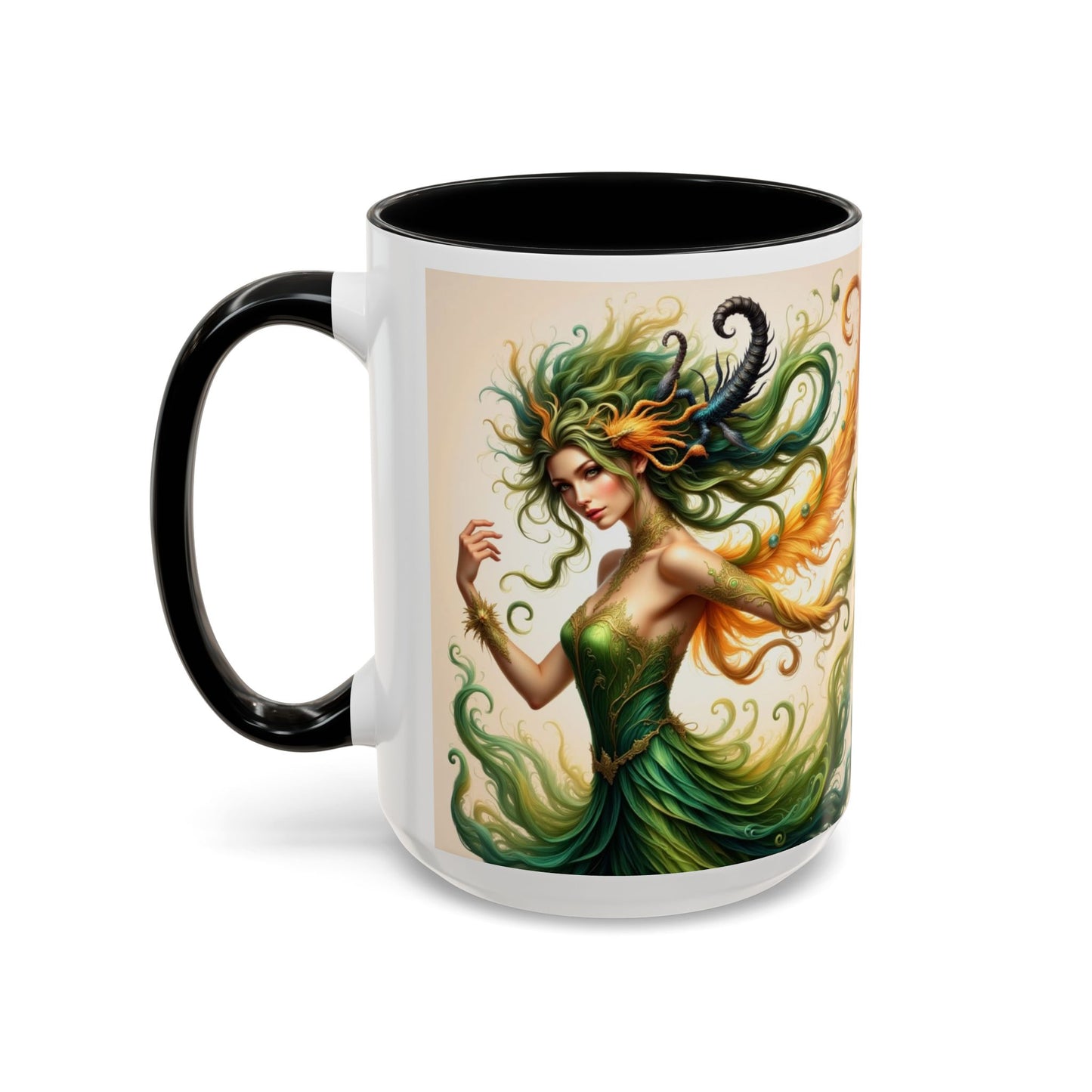 Astrology Scorpio Accent Coffee Mug (11, 15oz)