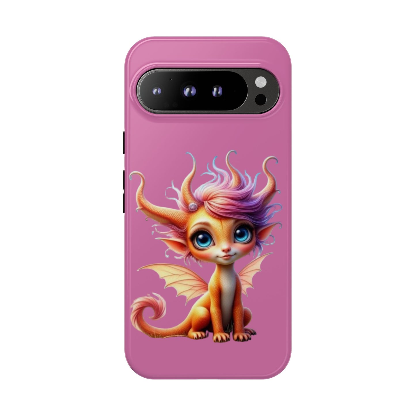 Dragon-Themed Phone Case, Cute Fantasy Phone Cover, Gifts for Kids, Magical Dragon Design, Birthday Present, Phone Accessories