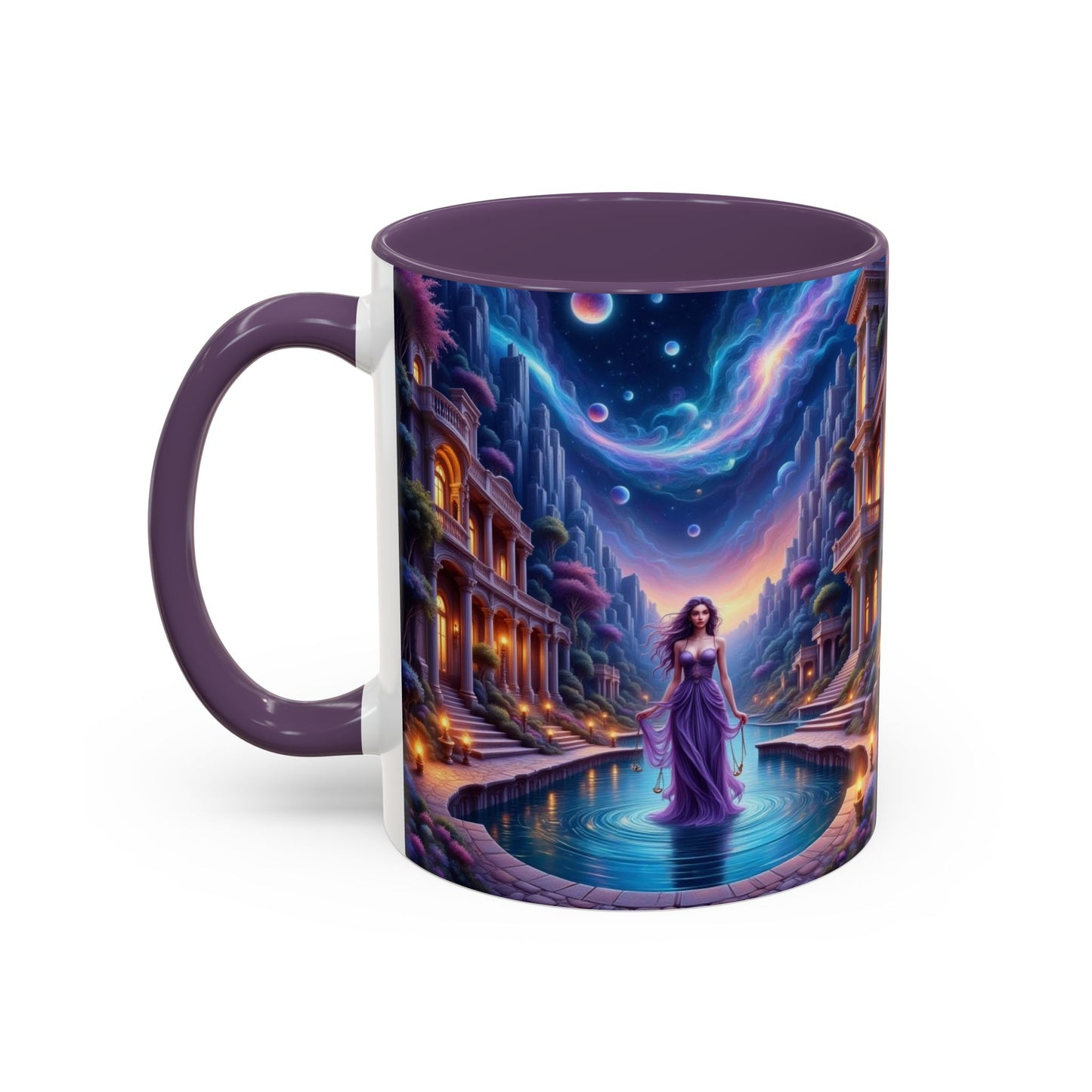 Astrology Libra Accent Coffee Mug (11, 15oz)