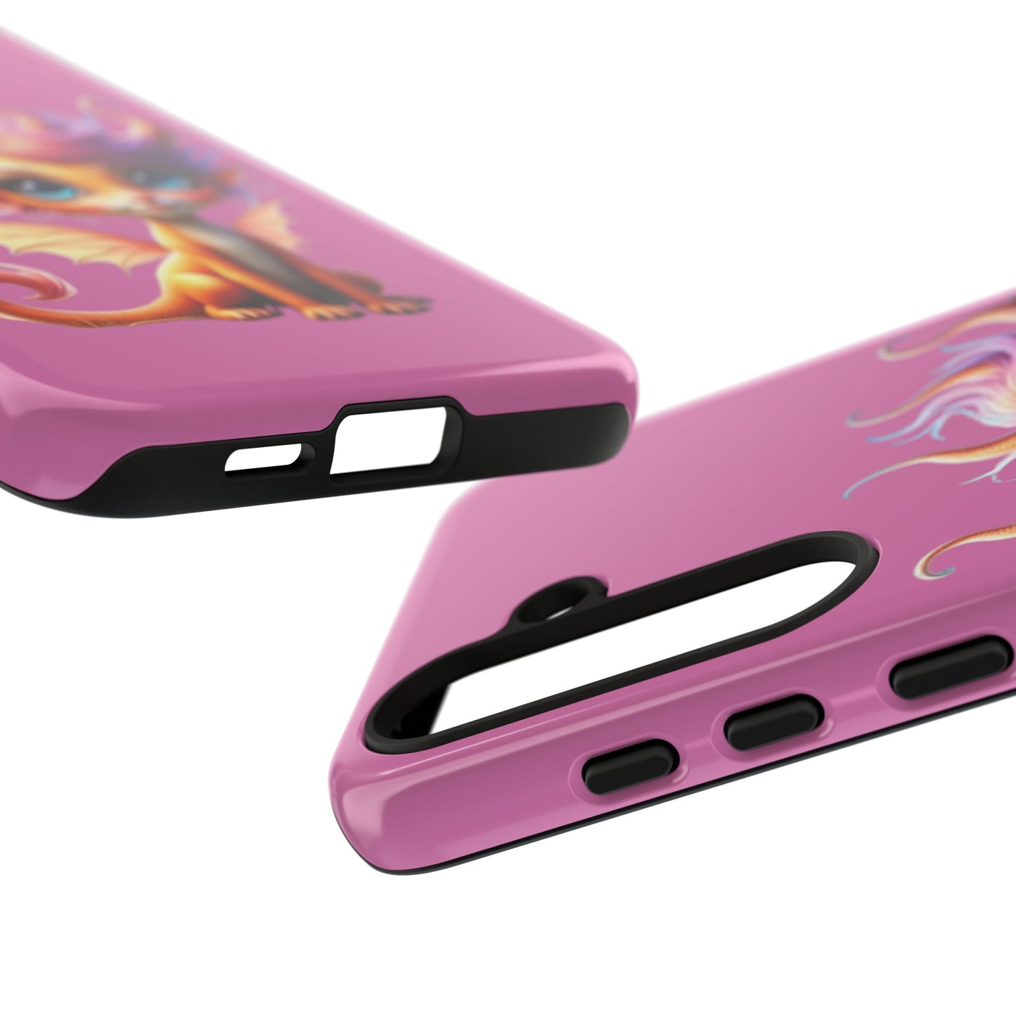 Dragon-Themed Phone Case, Cute Fantasy Phone Cover, Gifts for Kids, Magical Dragon Design, Birthday Present, Phone Accessories