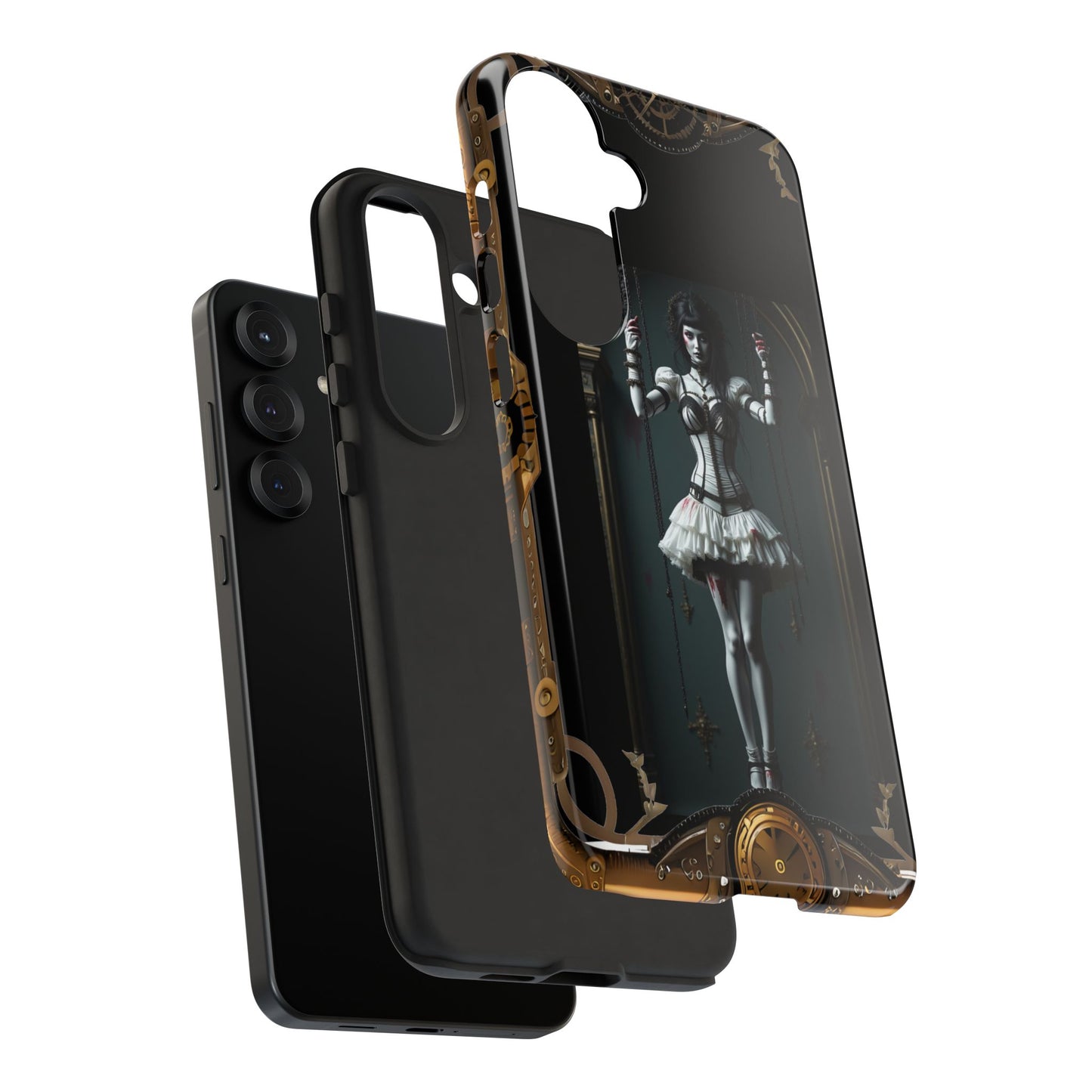 Steampunk Phone Case, Designer Phone Cover, Artistic Mobile Case, Gothic Horror Phone Case