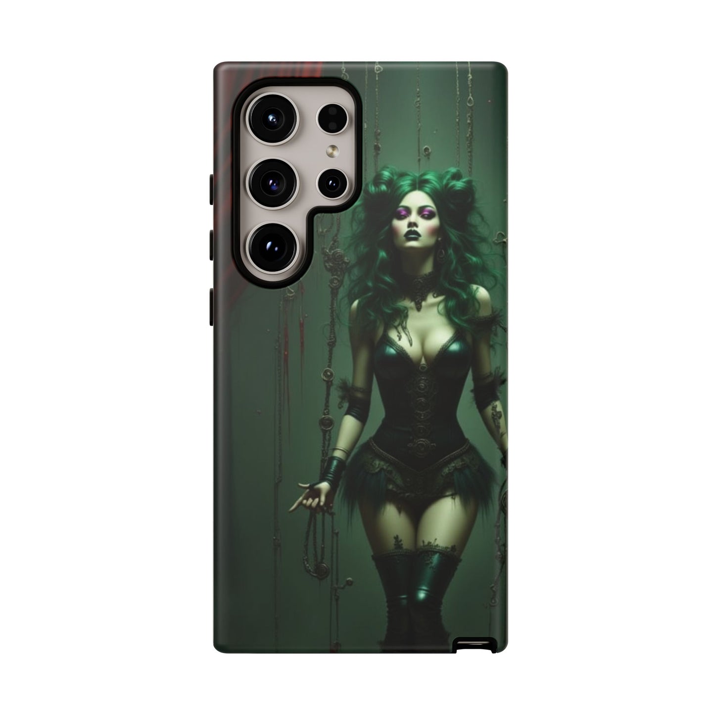 Gothic Phone Case for Tough Souls, Dark Aesthetic, Halloween Gift, Alternative Fashion, Unique Mobile Accessory