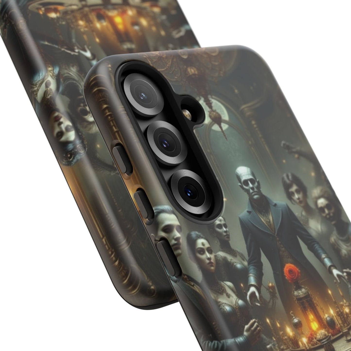 Gothic Phone Case, Unique Tough Cases, Dark Aesthetic Accessories, Perfect Gift for Halloween, Stylish Tech Protection
