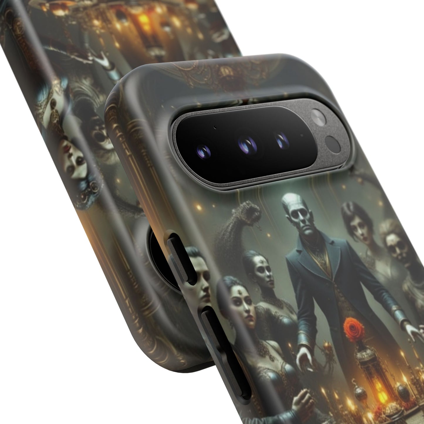 Gothic Phone Case, Unique Tough Cases, Dark Aesthetic Accessories, Perfect Gift for Halloween, Stylish Tech Protection