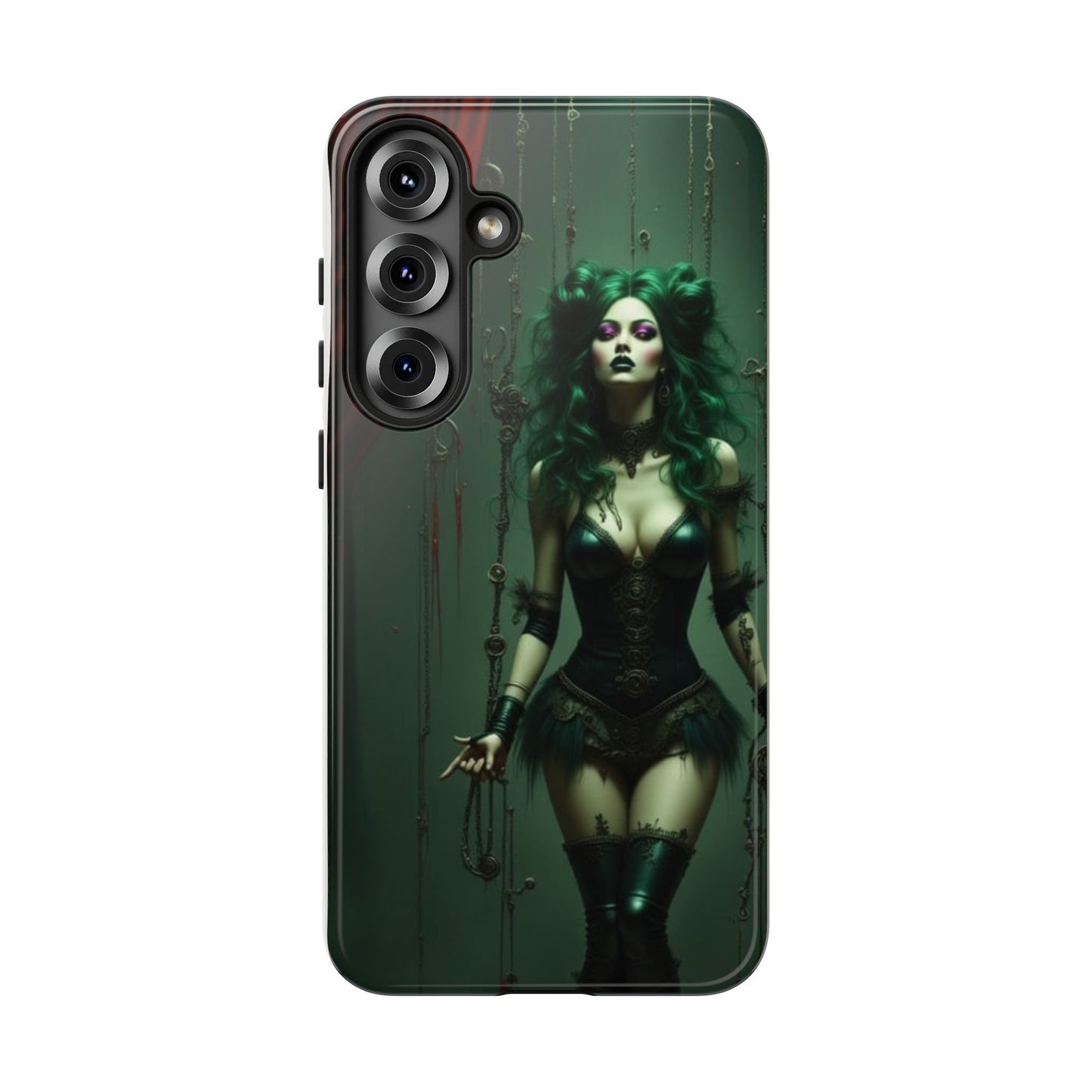 Gothic Phone Case for Tough Souls, Dark Aesthetic, Halloween Gift, Alternative Fashion, Unique Mobile Accessory