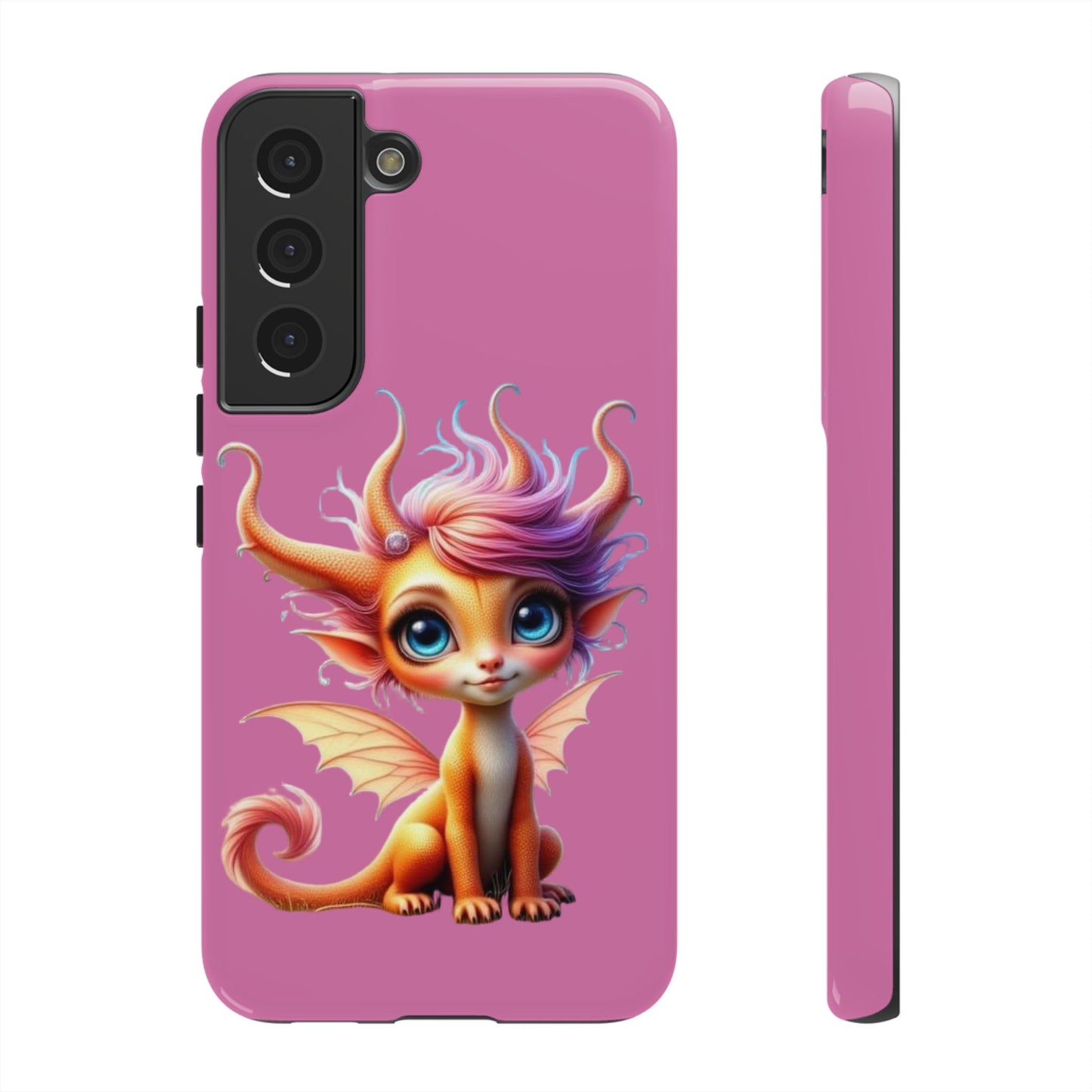 Dragon-Themed Phone Case, Cute Fantasy Phone Cover, Gifts for Kids, Magical Dragon Design, Birthday Present, Phone Accessories