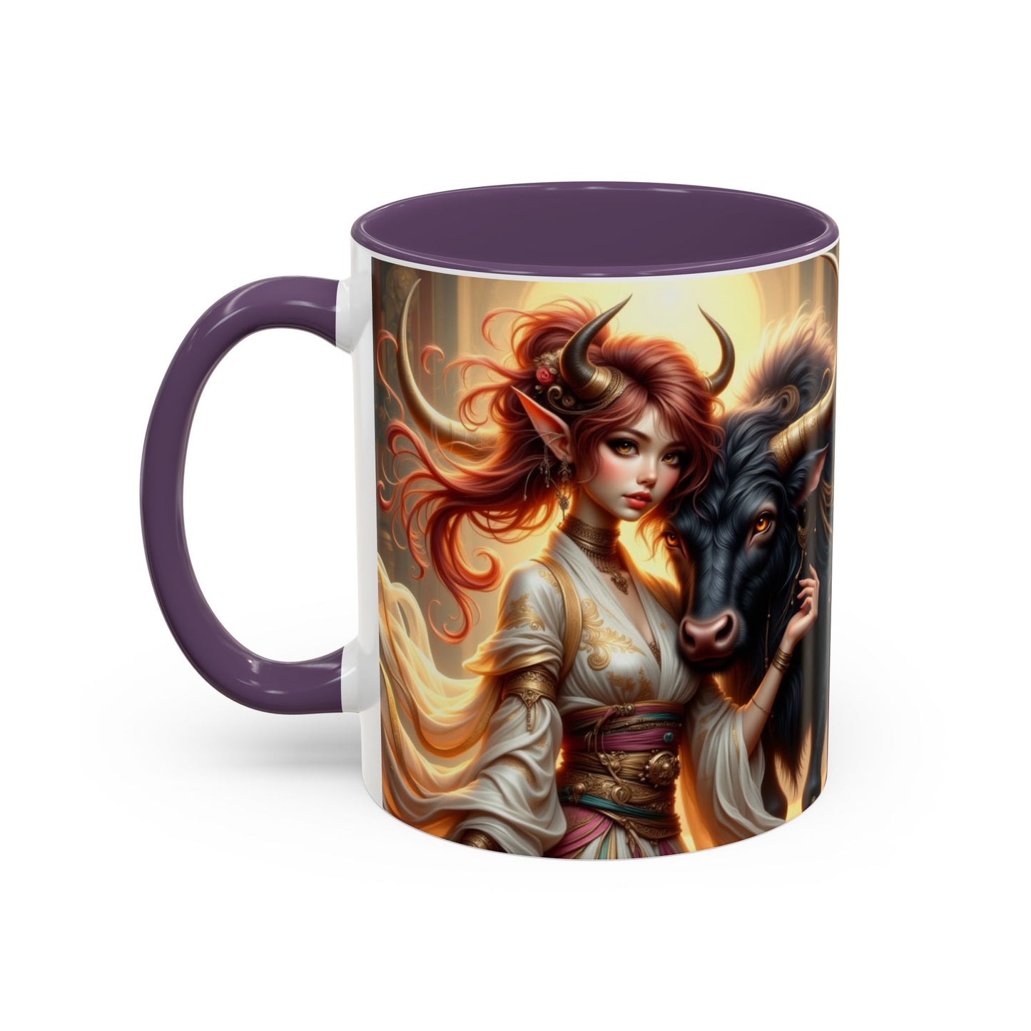 Astrology Taurus Accent Coffee Mug (11, 15oz)