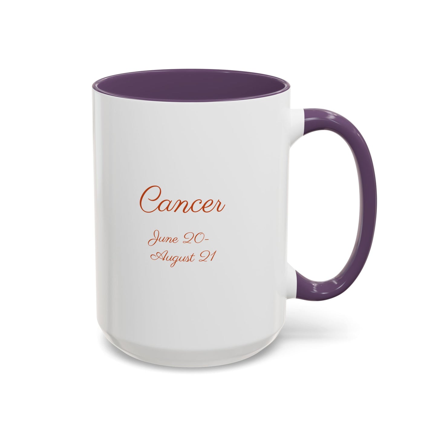 Astrology Cancer, Accent Coffee Mug (11, 15oz)