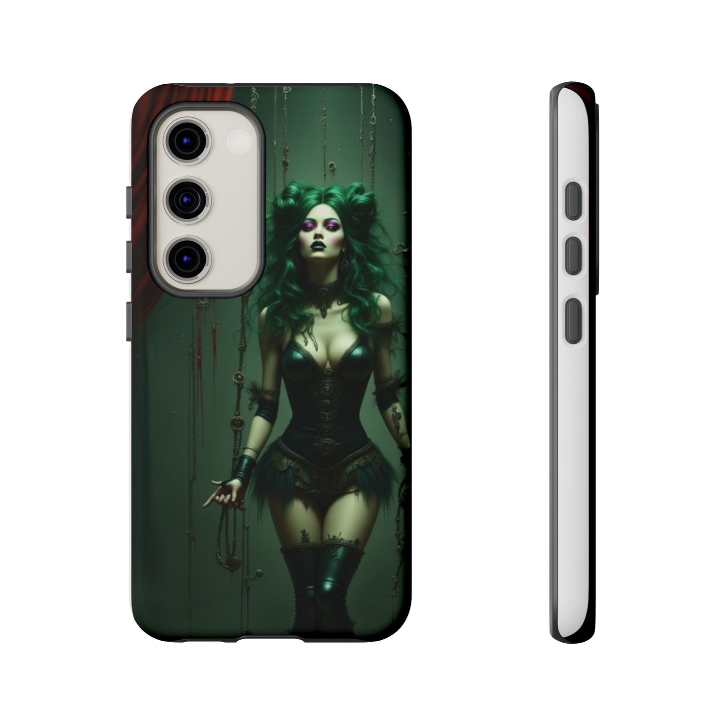 Gothic Phone Case for Tough Souls, Dark Aesthetic, Halloween Gift, Alternative Fashion, Unique Mobile Accessory