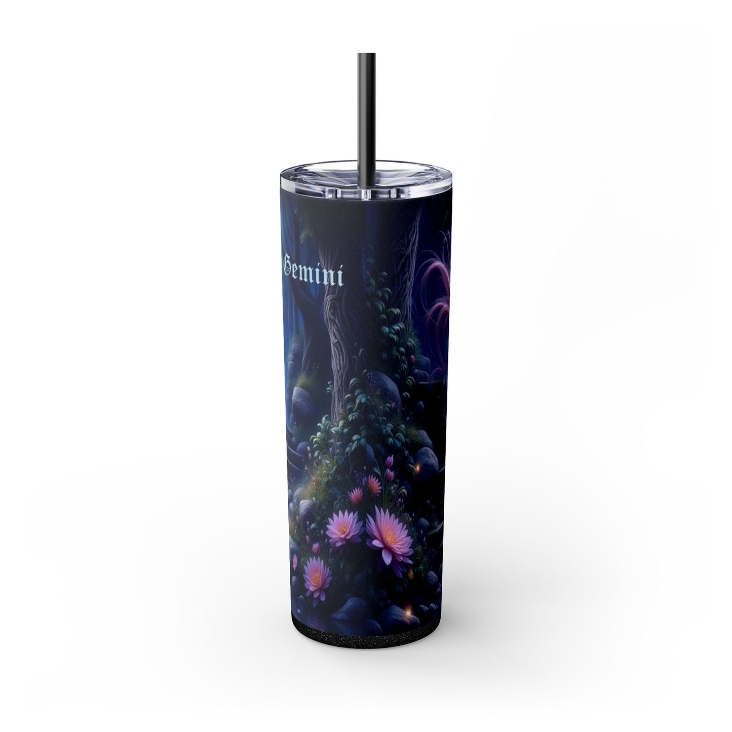 Zodiac Gemini Tumbler with Straw, 20oz