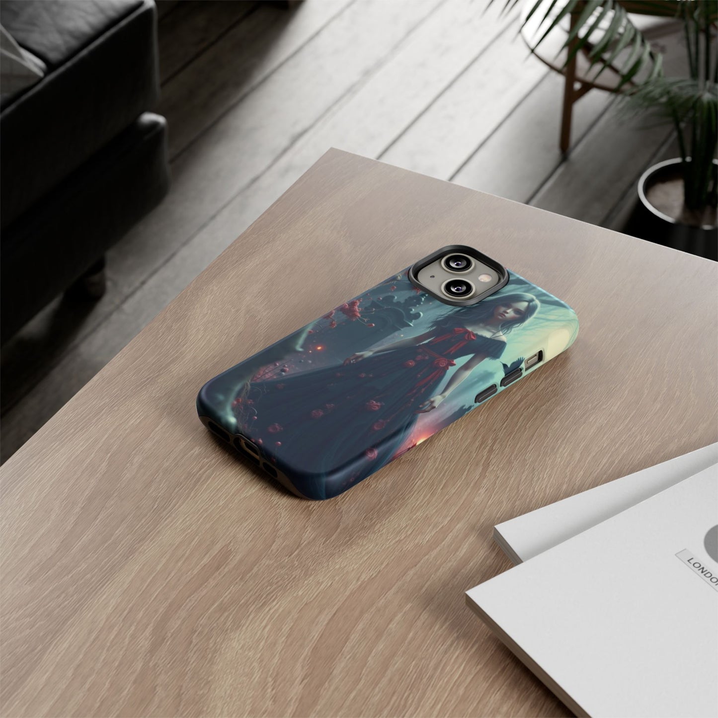 Vampire Phone Case, Teen Vampires, Gothic Horror, Creepy Designs, Tough Phone Case