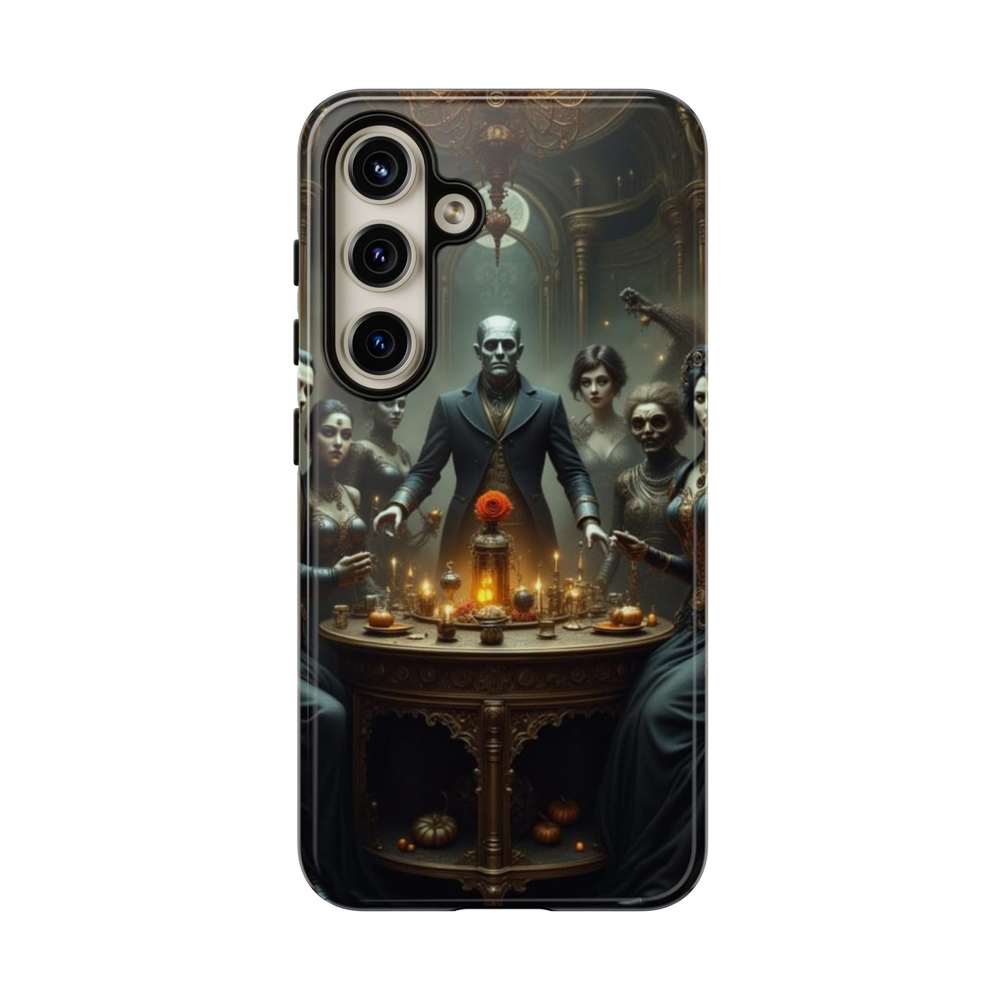 Gothic Phone Case, Unique Tough Cases, Dark Aesthetic Accessories, Perfect Gift for Halloween, Stylish Tech Protection