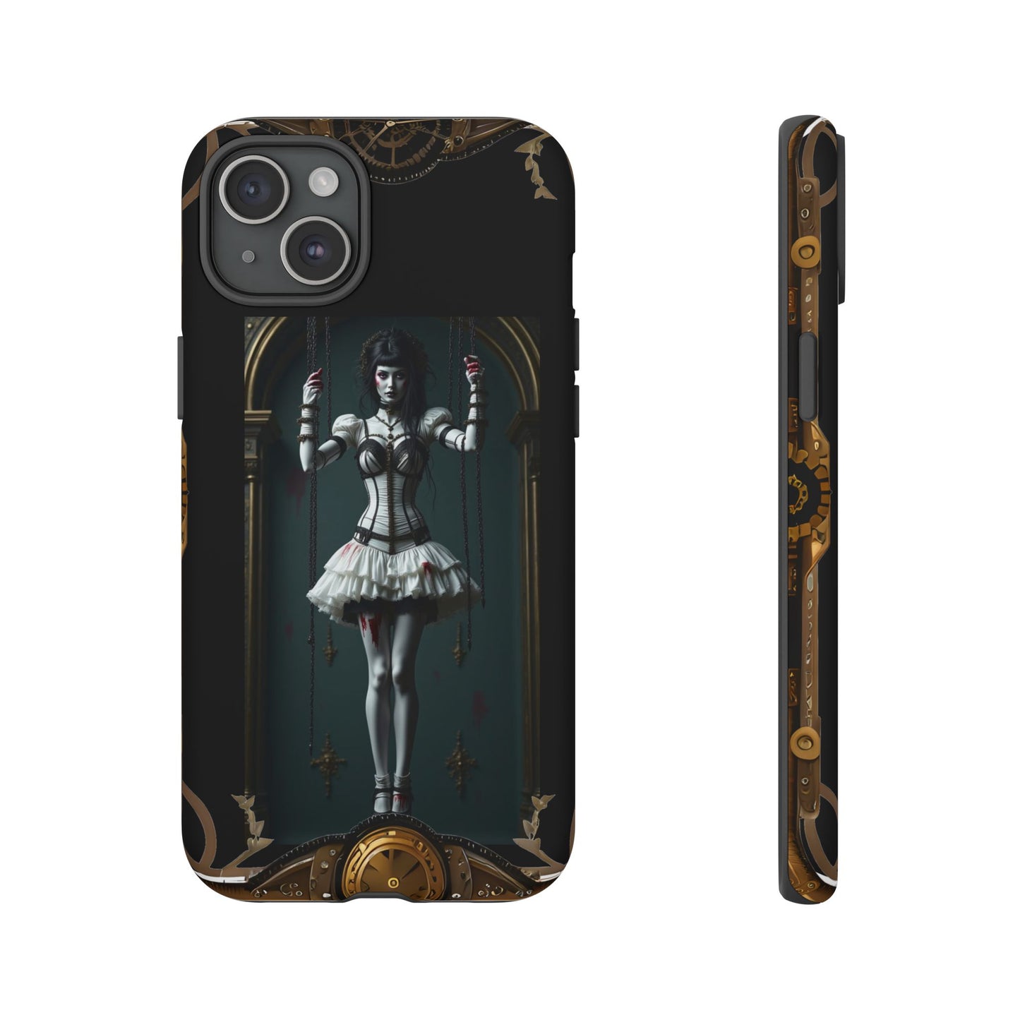Steampunk Phone Case, Designer Phone Cover, Artistic Mobile Case, Gothic Horror Phone Case