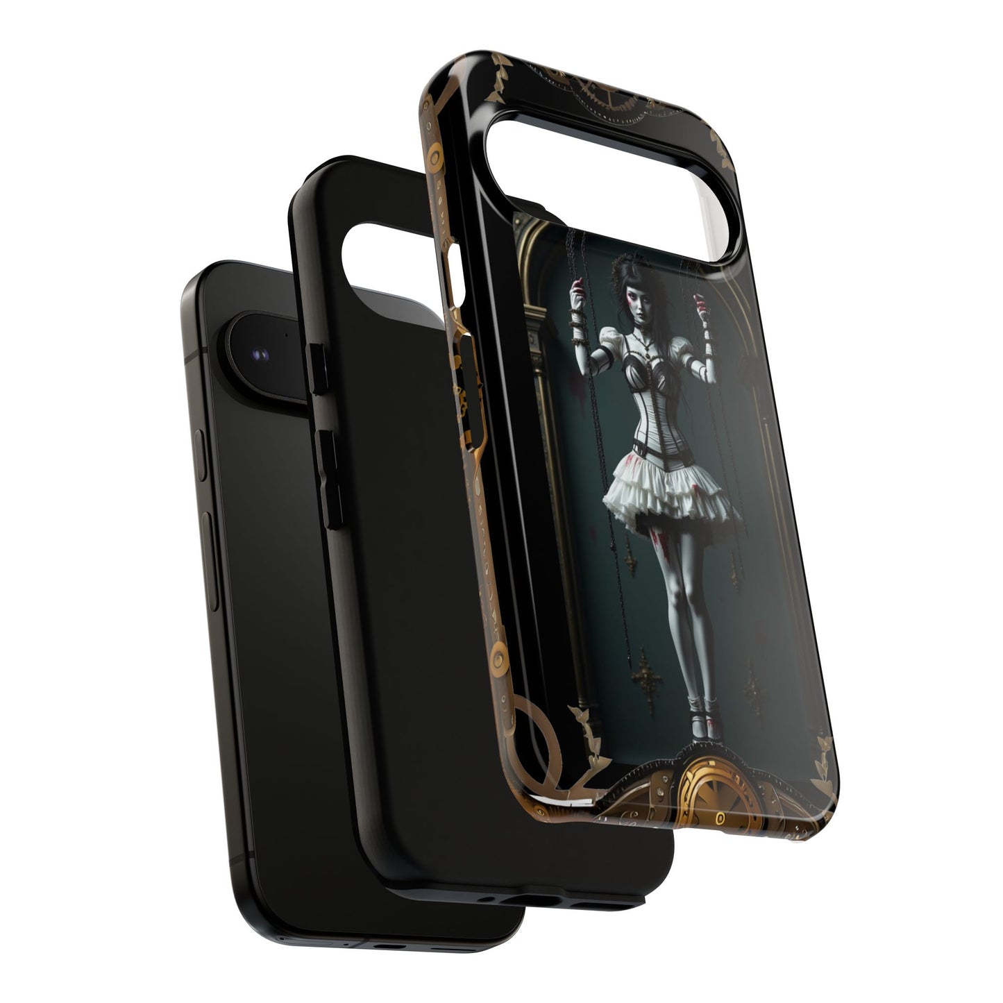 Steampunk Phone Case, Designer Phone Cover, Artistic Mobile Case, Gothic Horror Phone Case