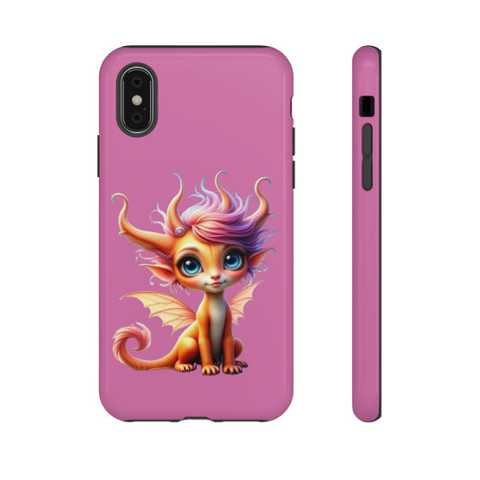 Dragon-Themed Phone Case, Cute Fantasy Phone Cover, Gifts for Kids, Magical Dragon Design, Birthday Present, Phone Accessories
